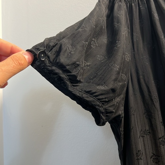 Marc Jacobs Women’s M black floral pattern midi dress - Picture 6 of 13